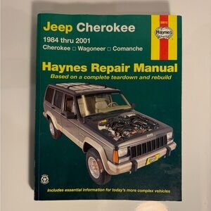 Jeep Cherokee Wagoneer Comanche 1984 Thru 2001 Haynes Repair Manual